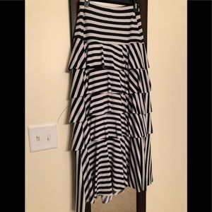 Zadie B’s layered ruffle skirt